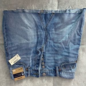 Aeropostale jean skirt new with tags